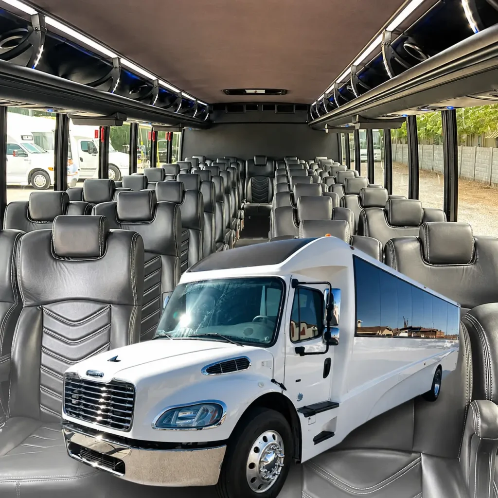 40 passengers shuttle bus